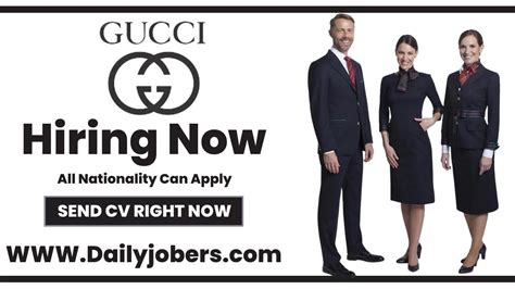 gucci careers italy|gucci work from home jobs.